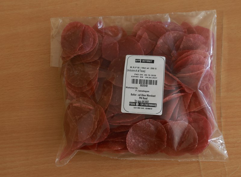 Appu Beetroot Vadam
