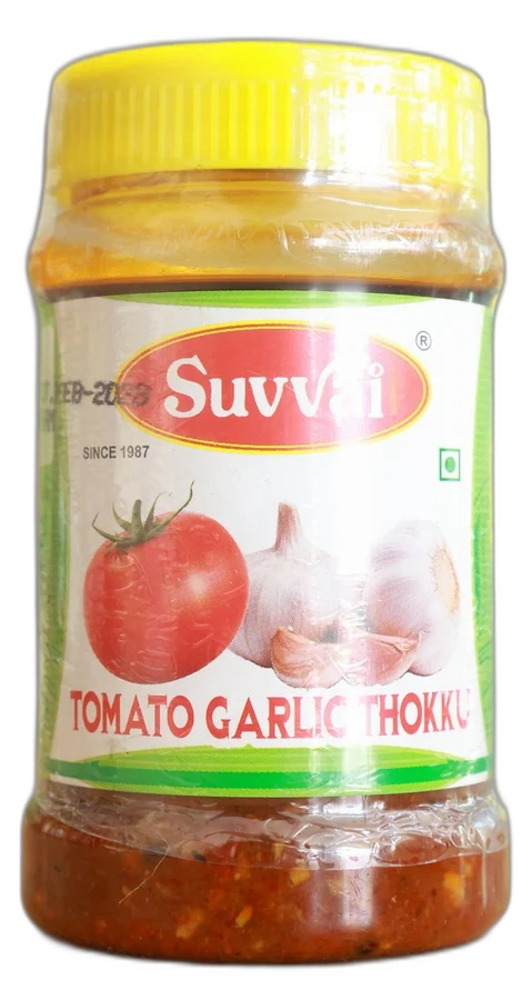 Suvvai Tomato Garlic Thokku