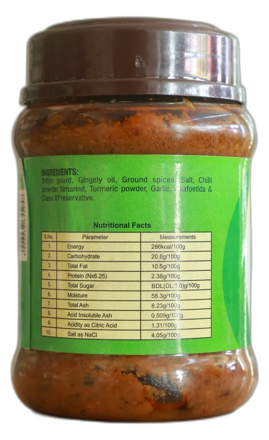 Yal Bitter Gourd Pickle