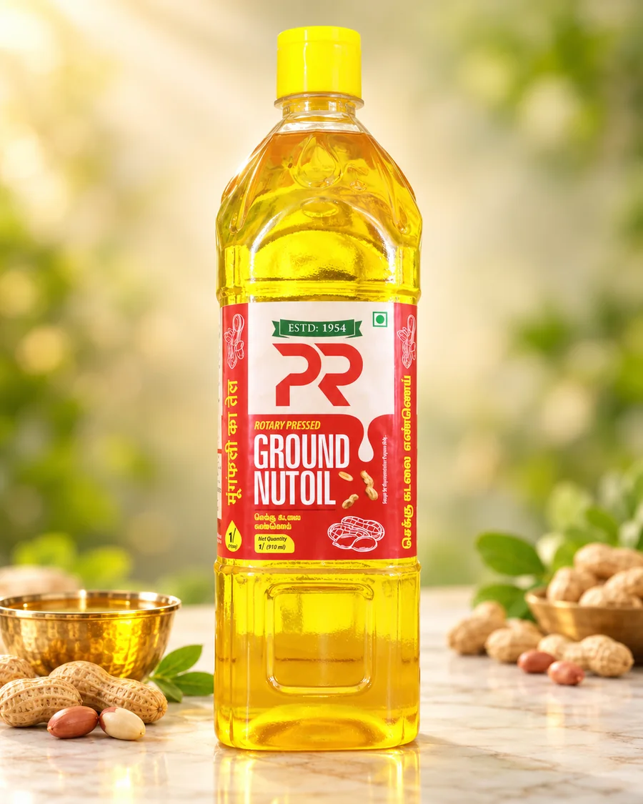 PR Rotary Pressed Groundnut Oil