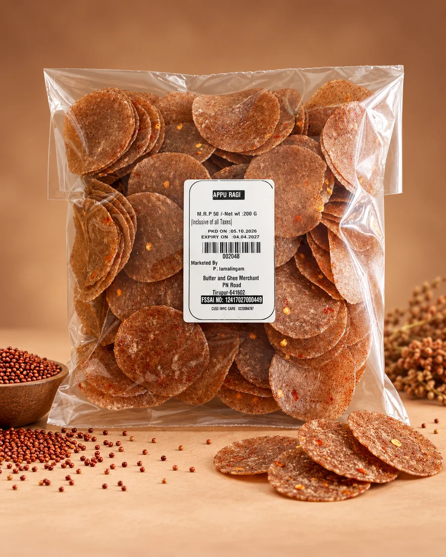 Appu Ragi Vadam