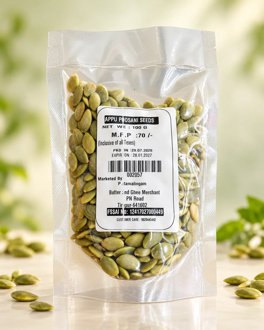 Appu Pumpkin Seeds (Poosani)